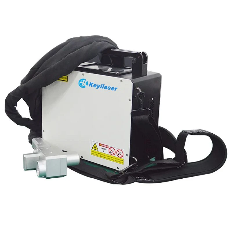 Seljakoti tüüpi 100W laserpuhastusmasin